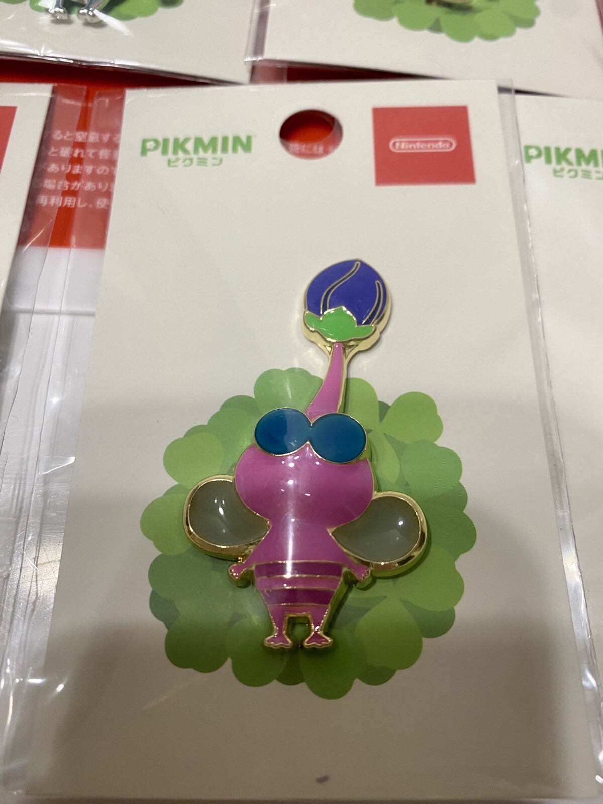 PIKMIN Pin Badge 9 Complete Set Incl Glow & Ice Pikmin Nintendo Tokyo 2023 NEW