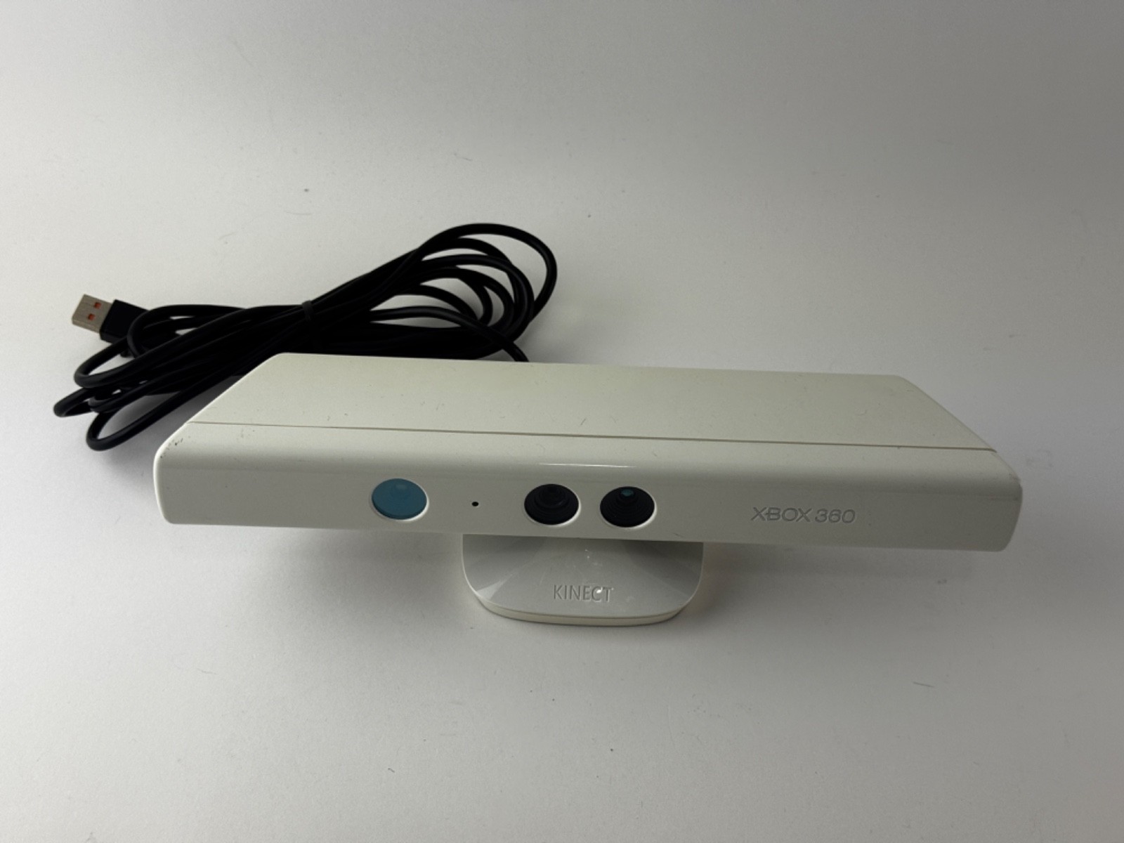 Microsoft Xbox 360 Kinect Sensor White Model 1414 Motion Camera Tested