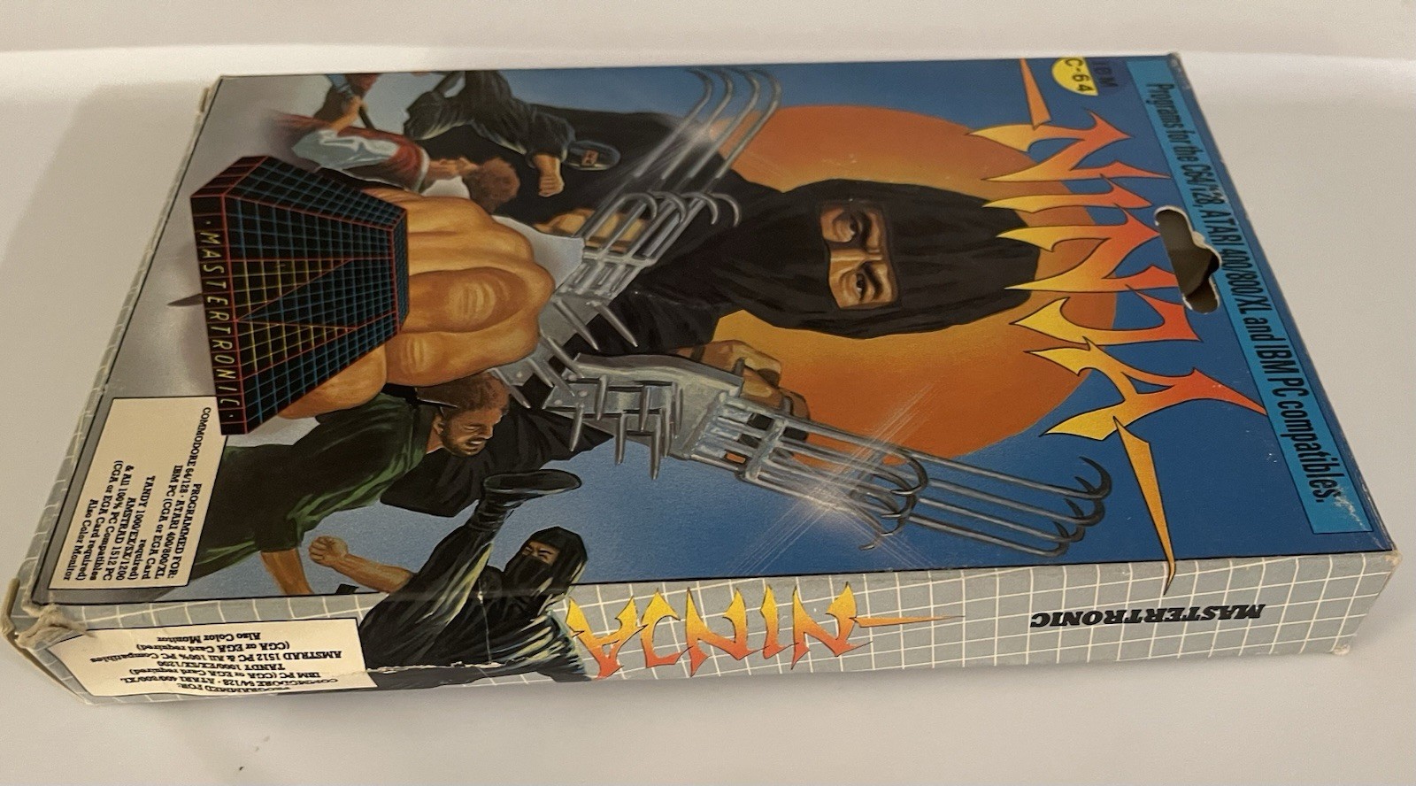 Commodore 64 Game NINJA by MasterTronic for Atari 400/800 / XL / XE / C64