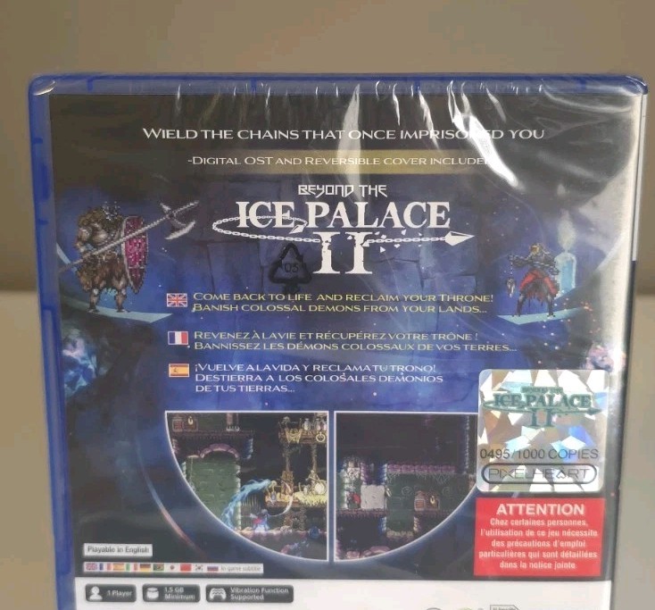 Beyond the Ice Palace II Sony PS4 Limited Edition Digital OST PEGI 12 PAL Sealed
