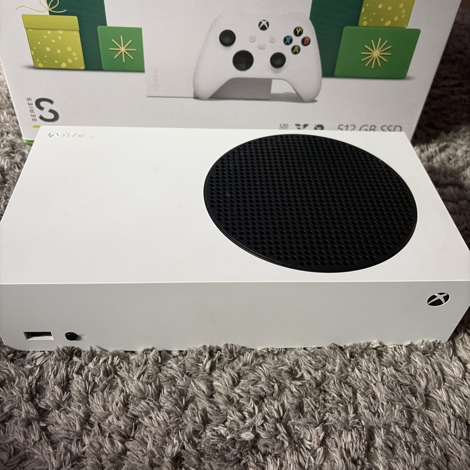 Microsoft Xbox Series S 512GB Video Game Console – White With 2 Controllers