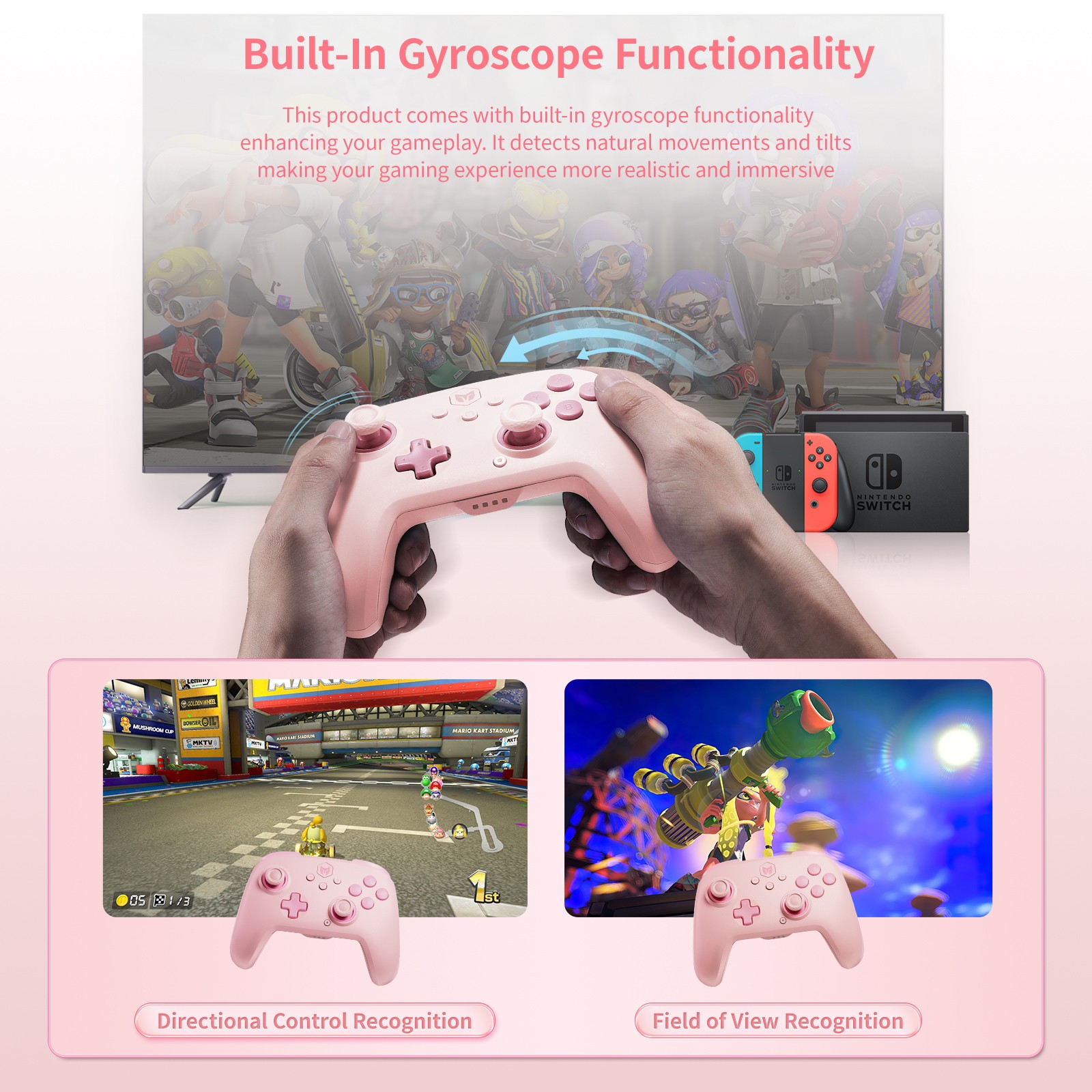 BIGBIG WON CHOCO Bluetooth Wireless Controller for Switch, PC, Android and iOS –
