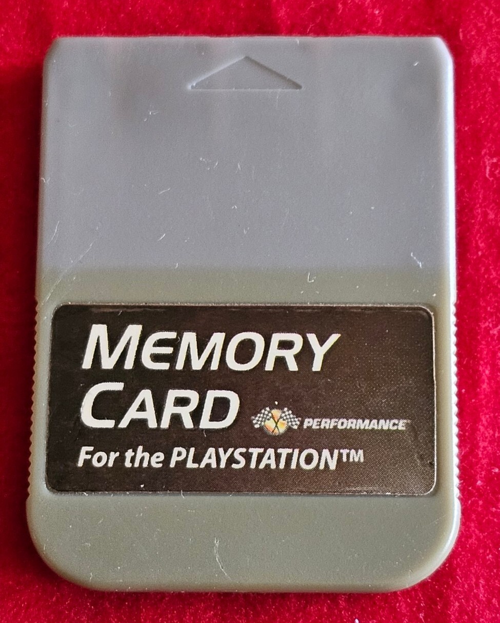 Sony Playstation PS One Video Game Console -Gray Pwr Mem Card TVCable Controller