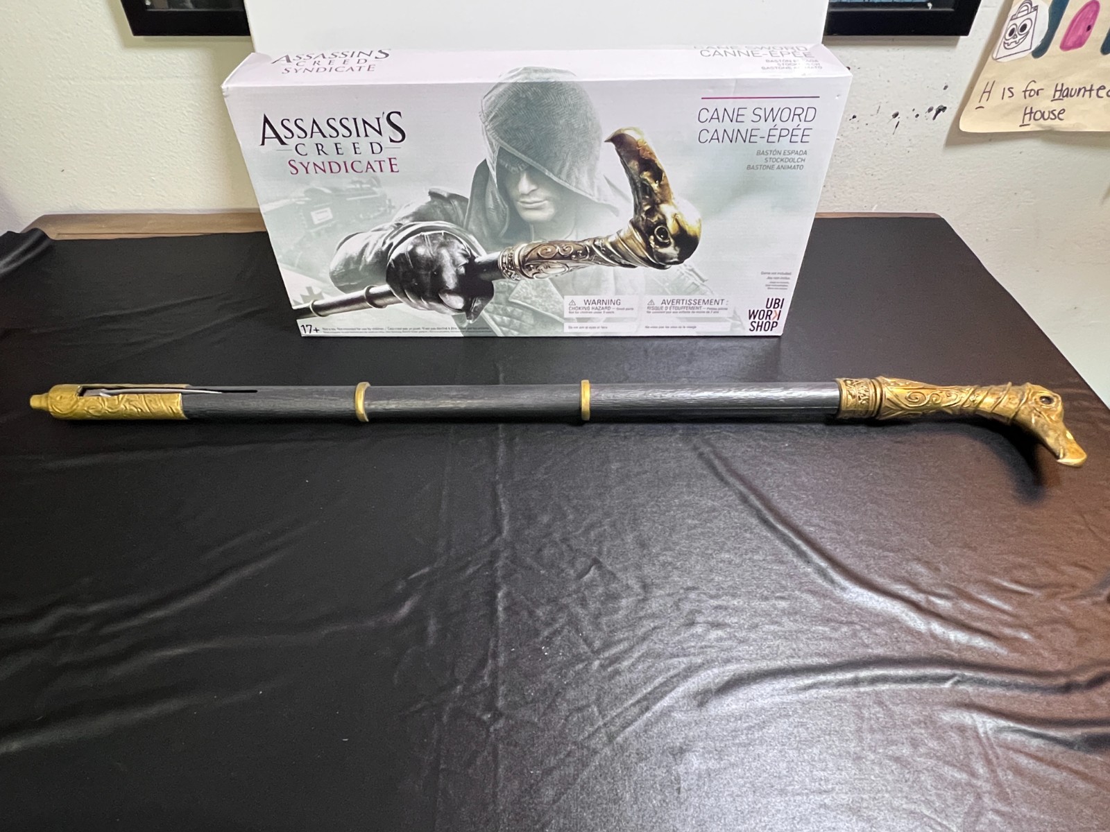 Assassin’s Creed Syndicate Cane Sword Prop Replica – Slightly Used with Box