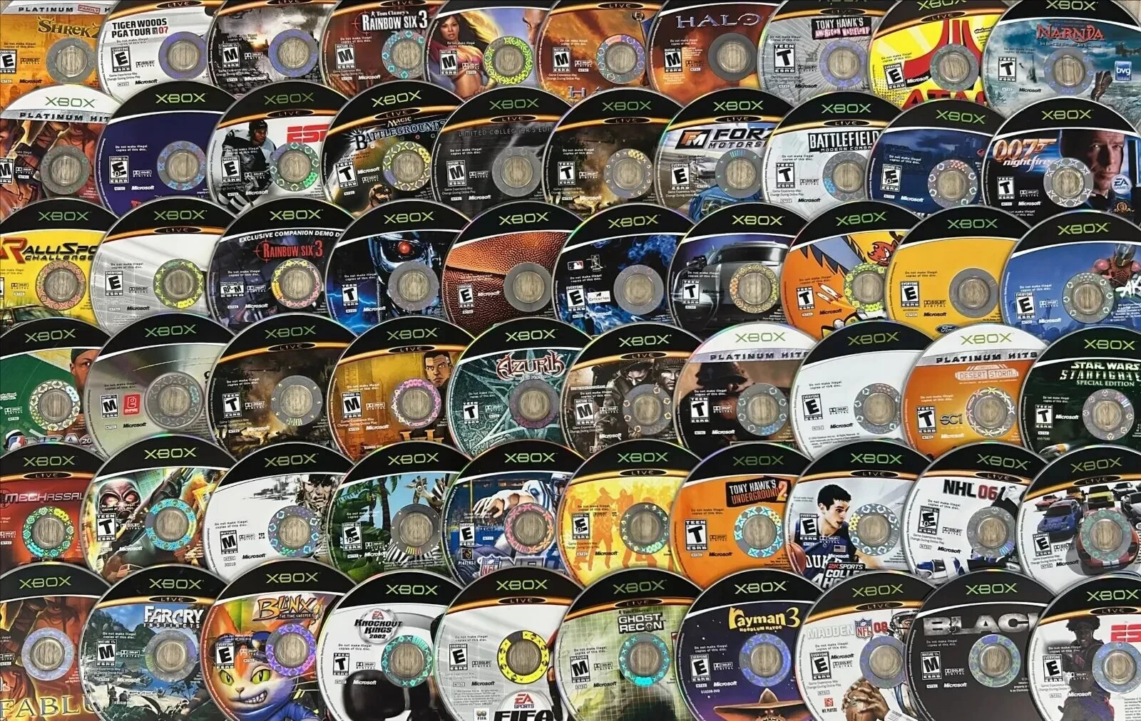 ALL GAMES UNDER $5 Original Xbox Disc Only w/ Sleeve Lot