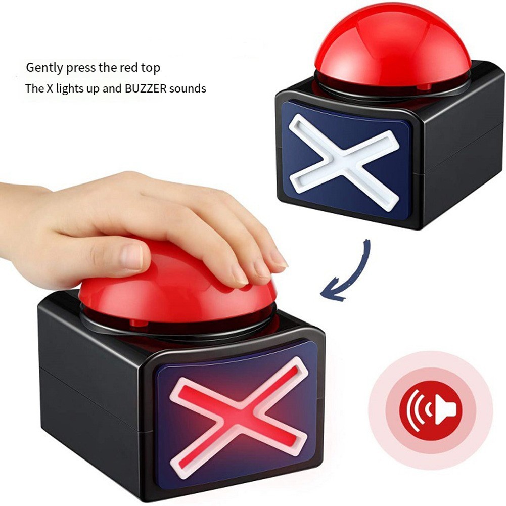 Lively Game Buzzers with Sound Effects for Enhanced For Trivia Experience
