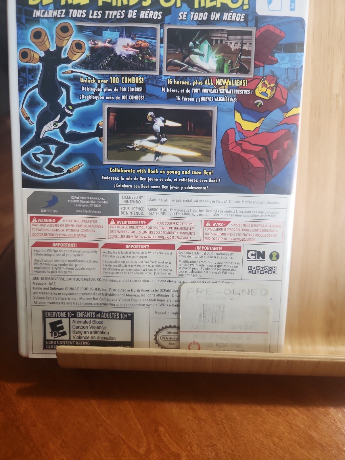 Ben 10: Omniverse (Nintendo Wii, 2012)