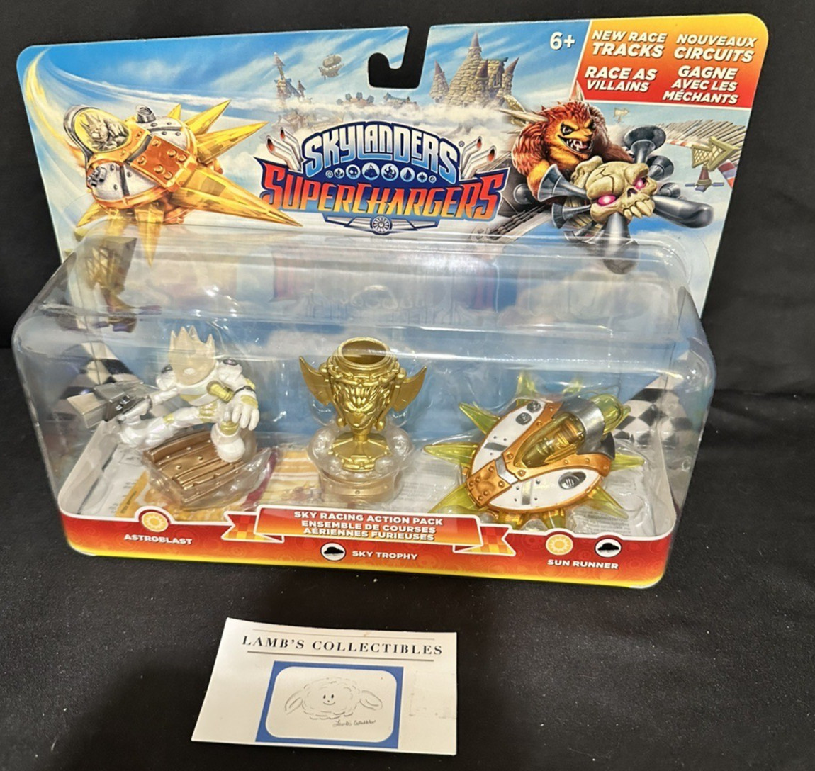 Skylanders Superchargers Sky Racing Action Pack Astro Blast Sun Runner vehicle