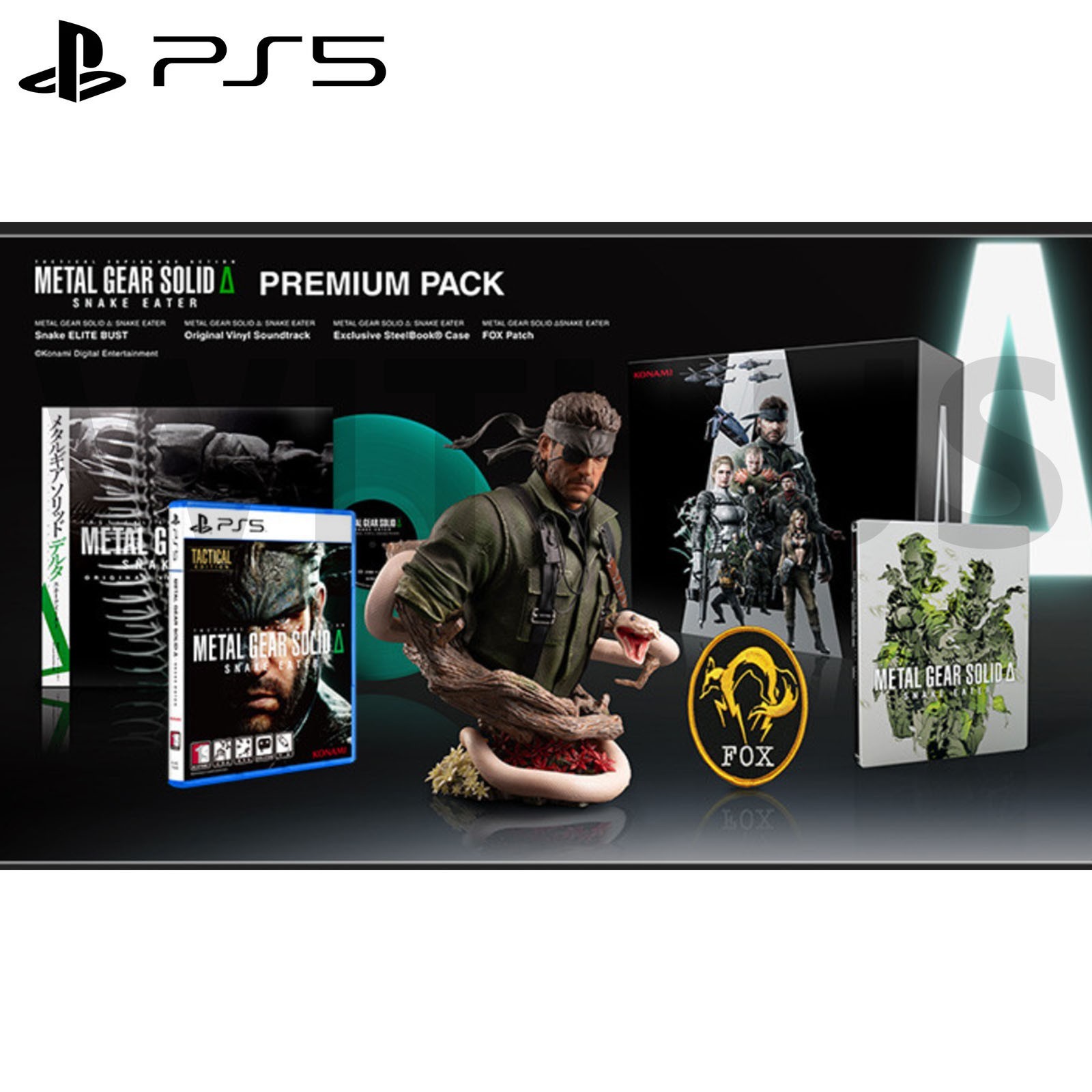PS5 Metal Gear Solid Delta Snake Eater Collector’s Edition Premium Korean.ver
