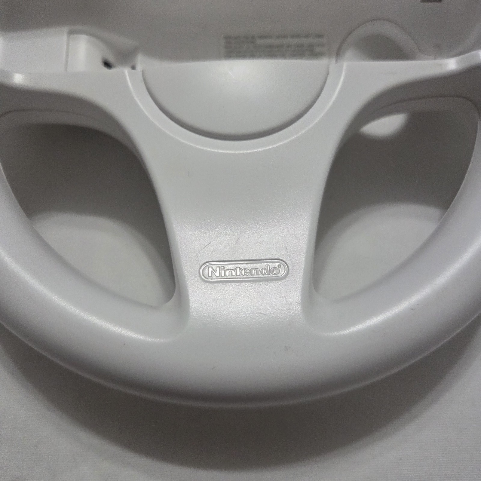 Lot of 2 Genuine Nintendo Wii Wheel Mario Kart White RVL-024