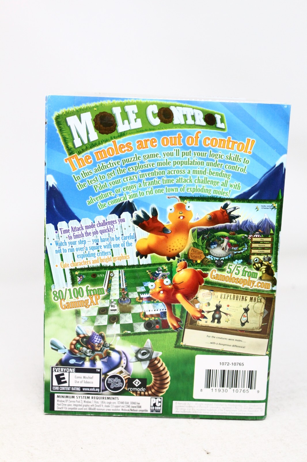 Mole Control (PC, 2010) – New Sealed