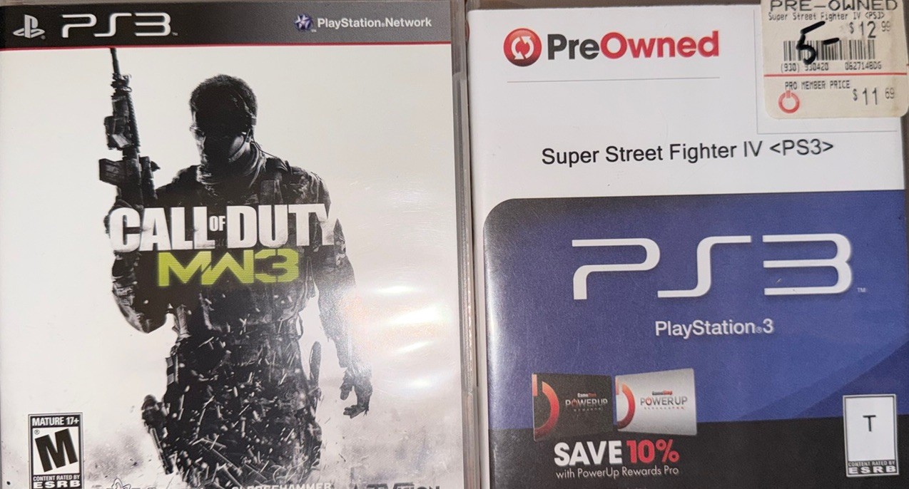 PlayStation 3 PS3 Game Lot of 8 Call Of Duty Uncharted Nascar Street Fighter