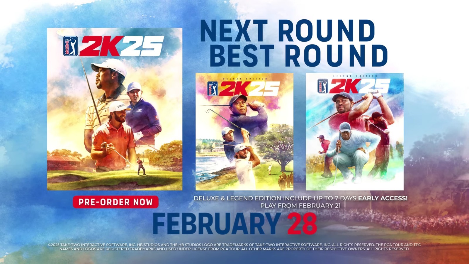 PGA Tour 2K25 (PS5) New