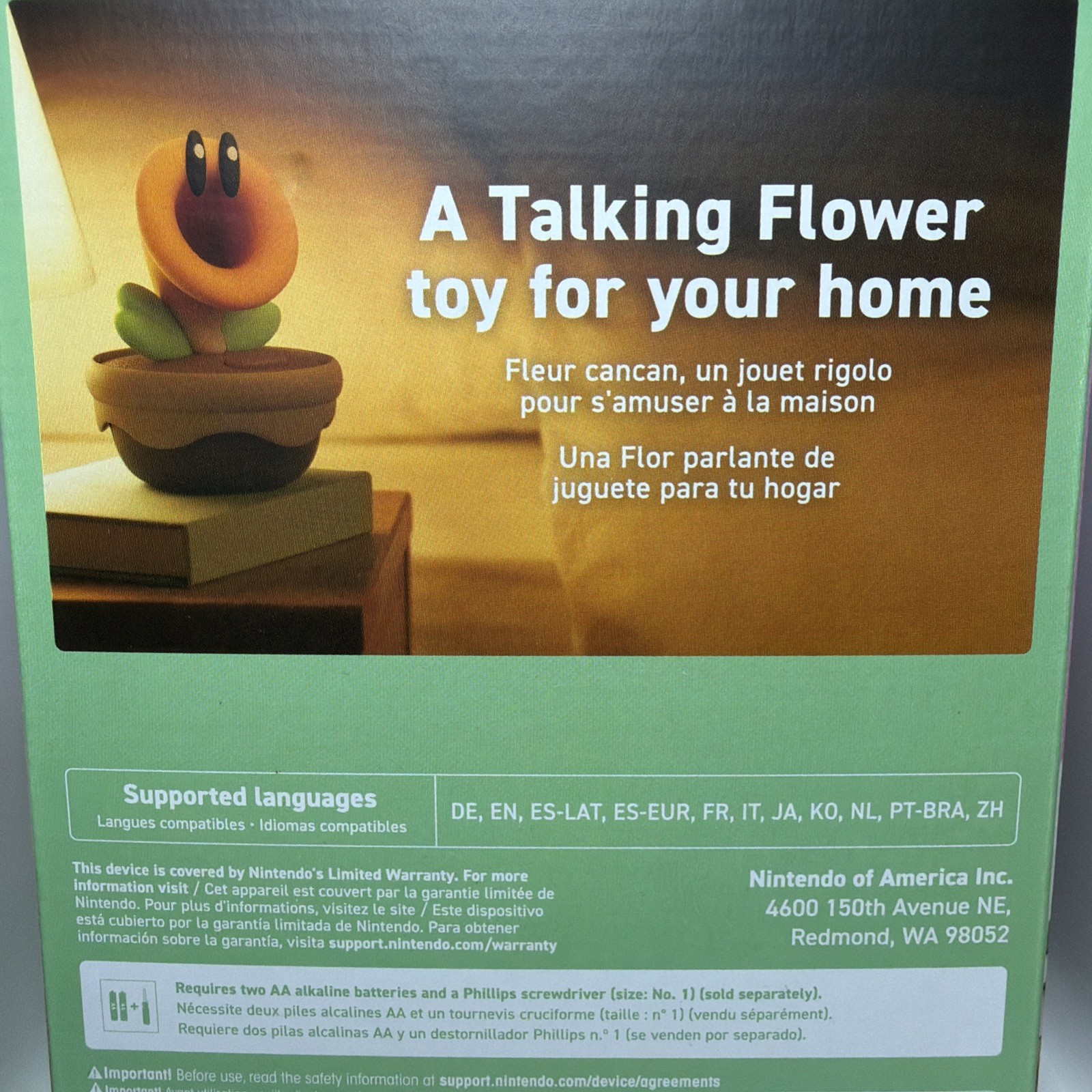 Nintendo Talking Flower [New ] Universal Game