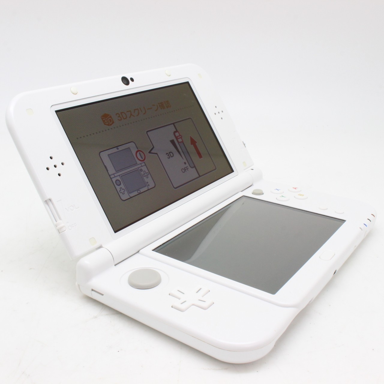 [ Rank A ] NINTENDO NEW 3DS XL PEARL WHITE Game Console From Japan 4344