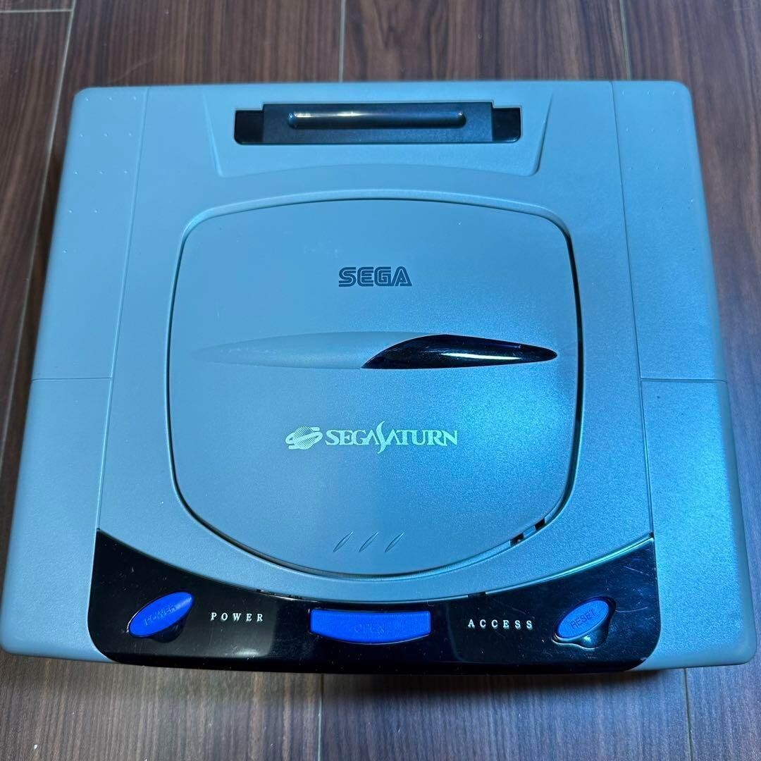 Sega Saturn Million Campaign Console Complete Box Bundle HST-0005 Tested Working