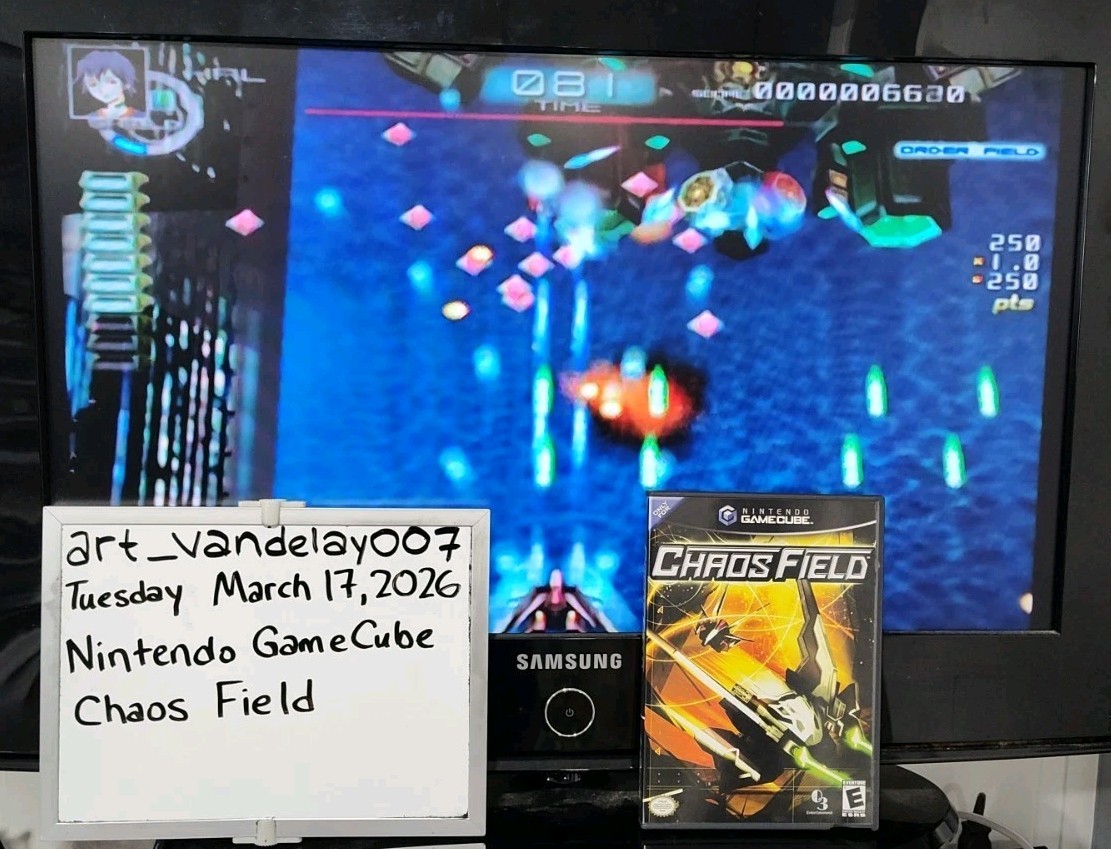 Chaos Field – (GameCube, 2005) *CIB* Great Condition* Black Label* Tested!