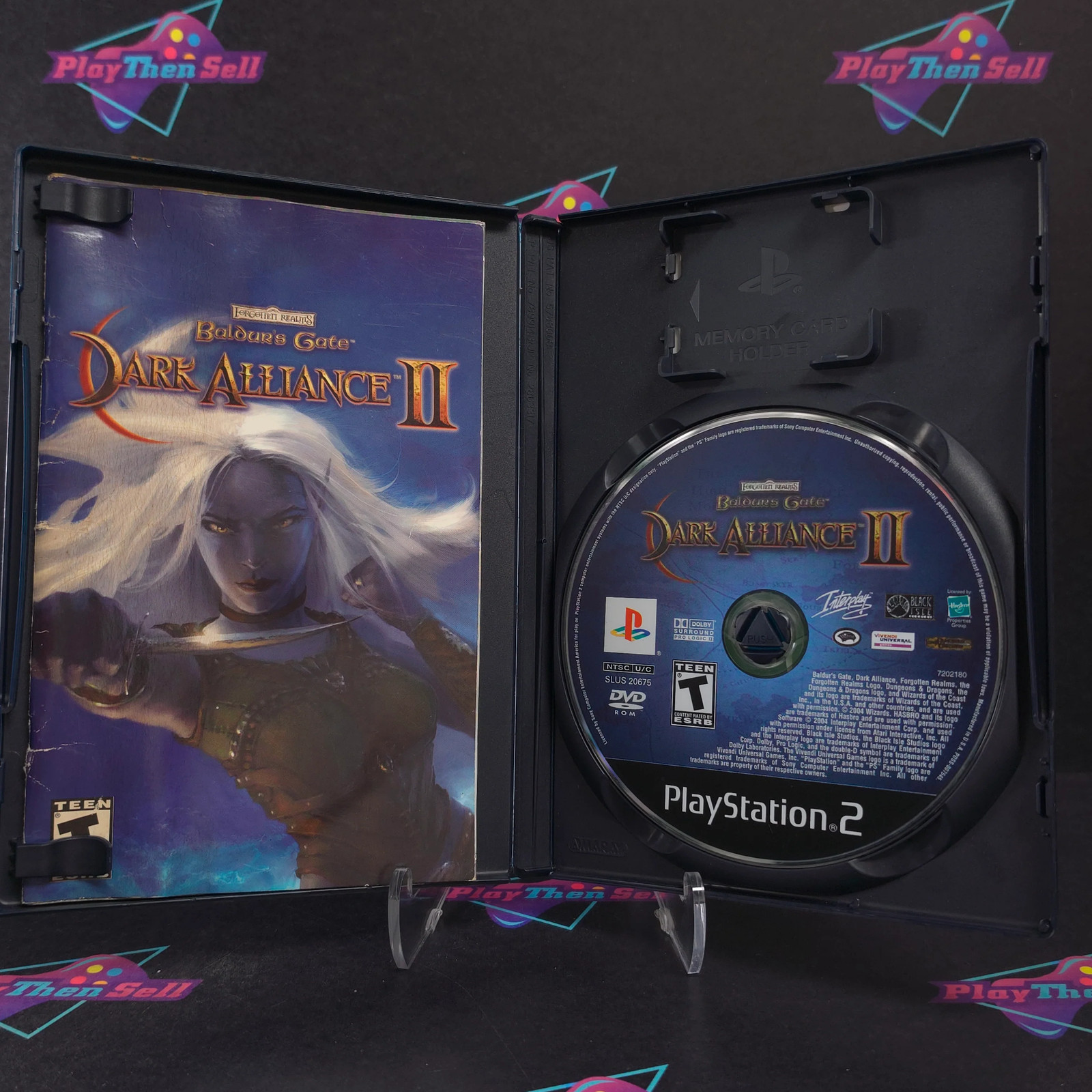 Baldur’s Gate Dark Alliance II (2) PS2 PlayStation 2 Complete – Very Good – 1