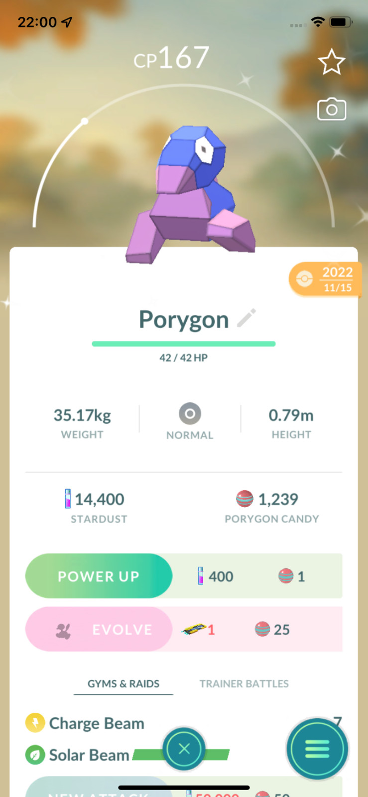 Pokemon Shiny Porygon ! Registered or Unregistered ! 30 Days Friendship !! Go