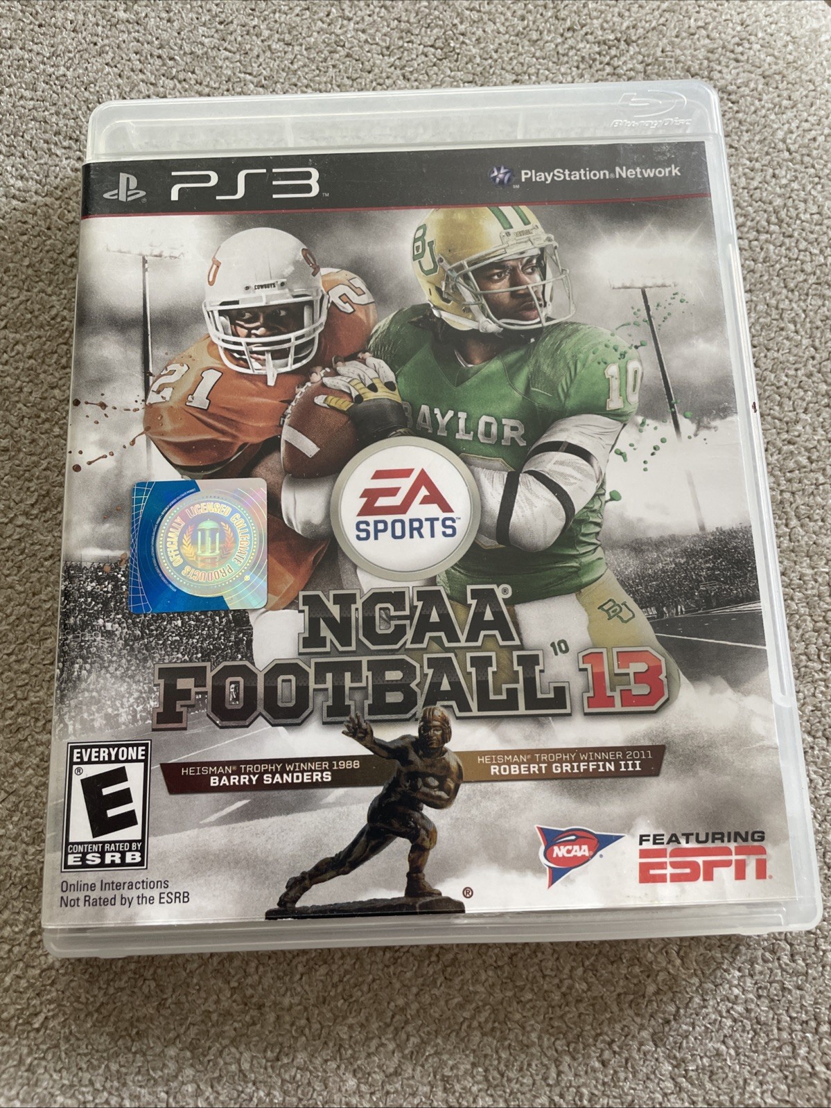 NCAA Football 13 PS3 Complete CIB PlayStation 3 Tested