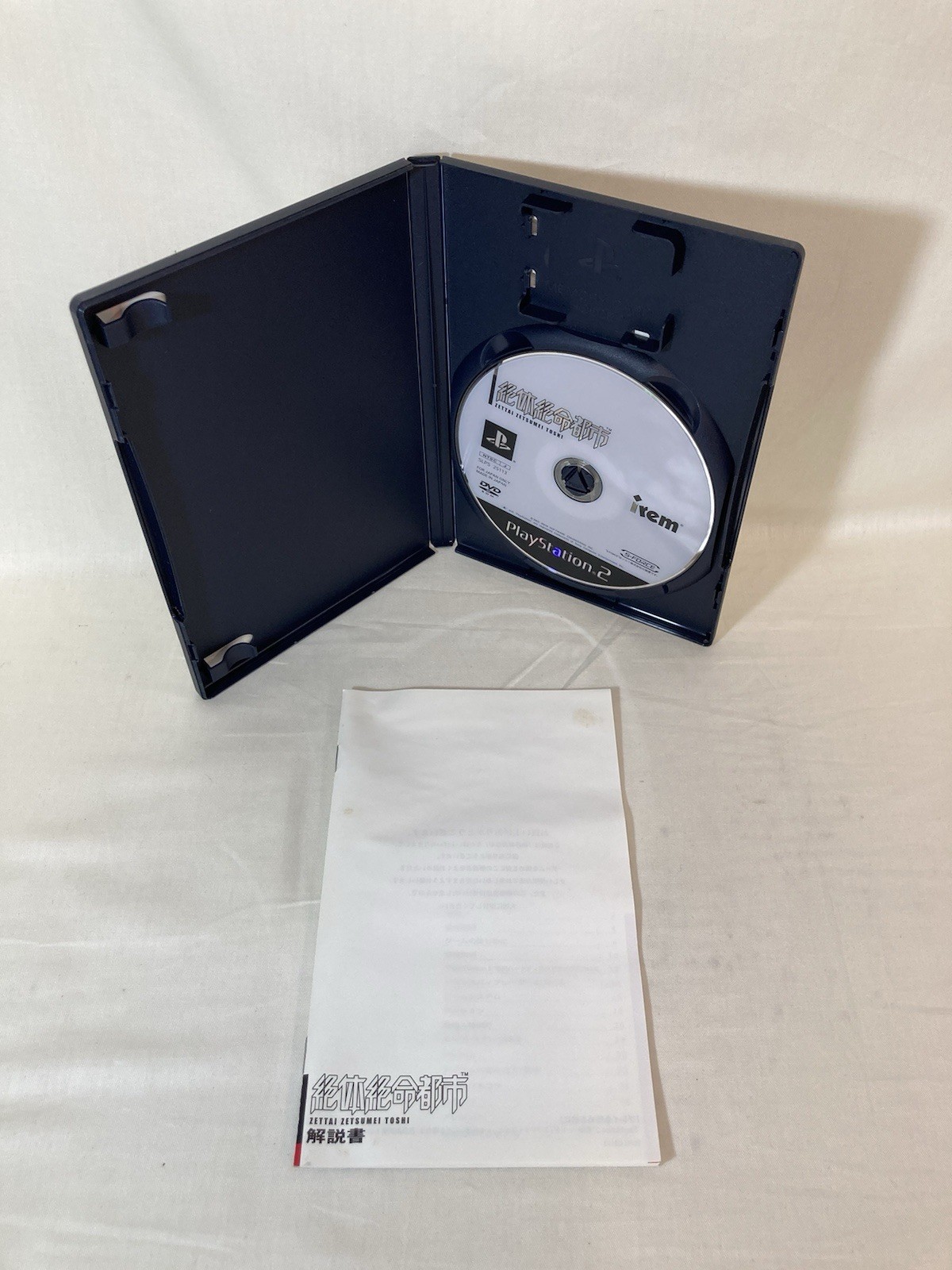 [g1031]ZETTAI ZETSUMEI TOSHI PS2 Playstation 2 For JP System