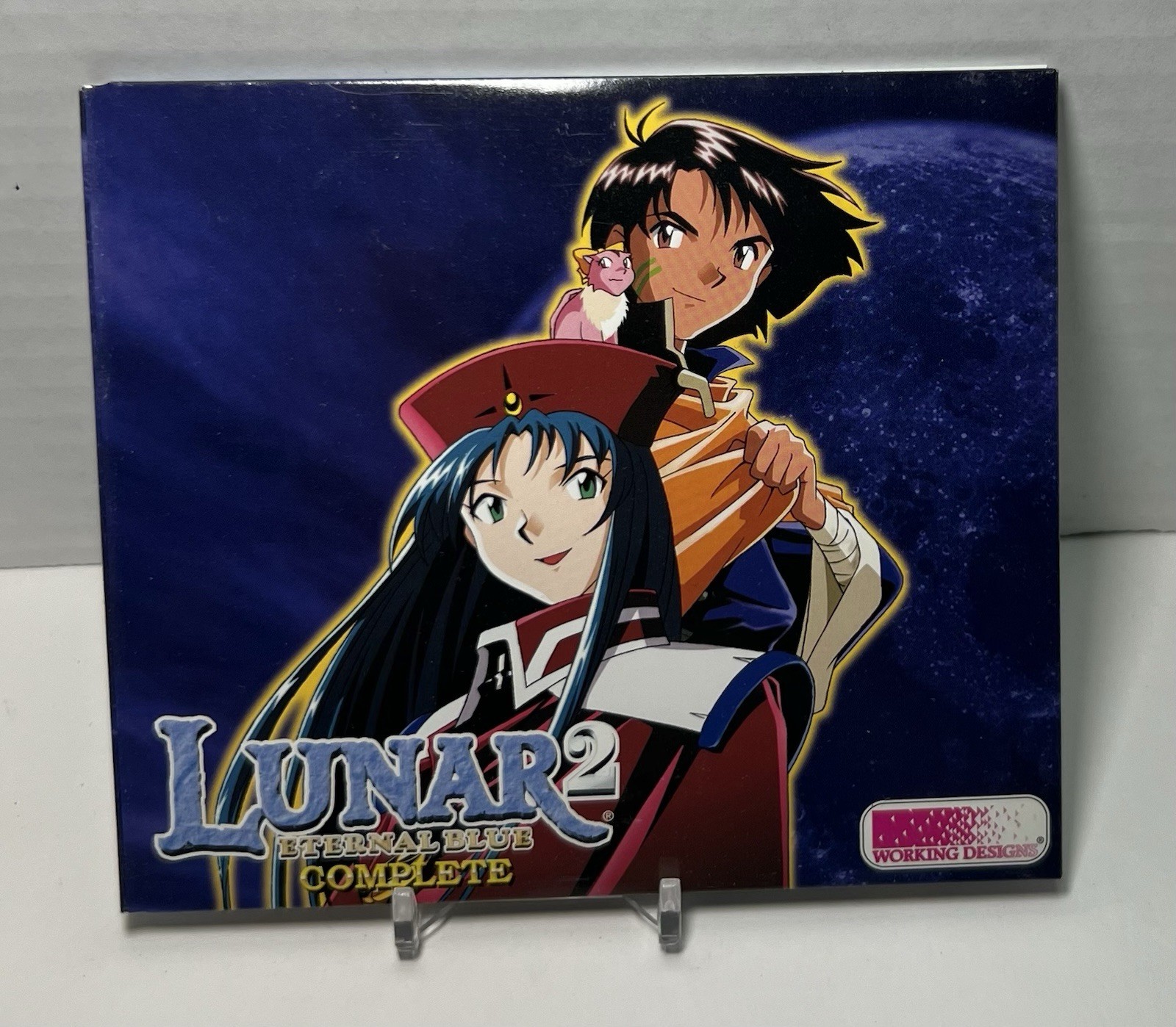 Lunar 2 Eternal Blue Complete PS1 Collector’s Edition Complete Working ••