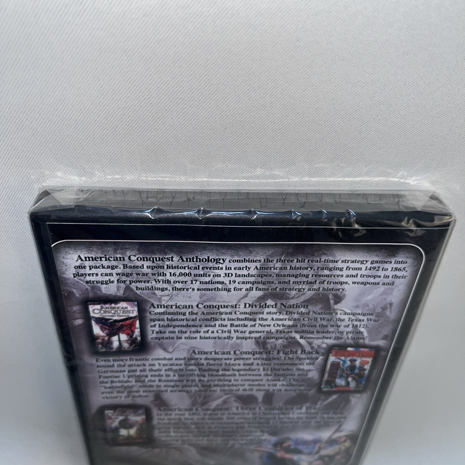 American Conquest Anthology Divided Nation Video Game PC NEW Sealed
