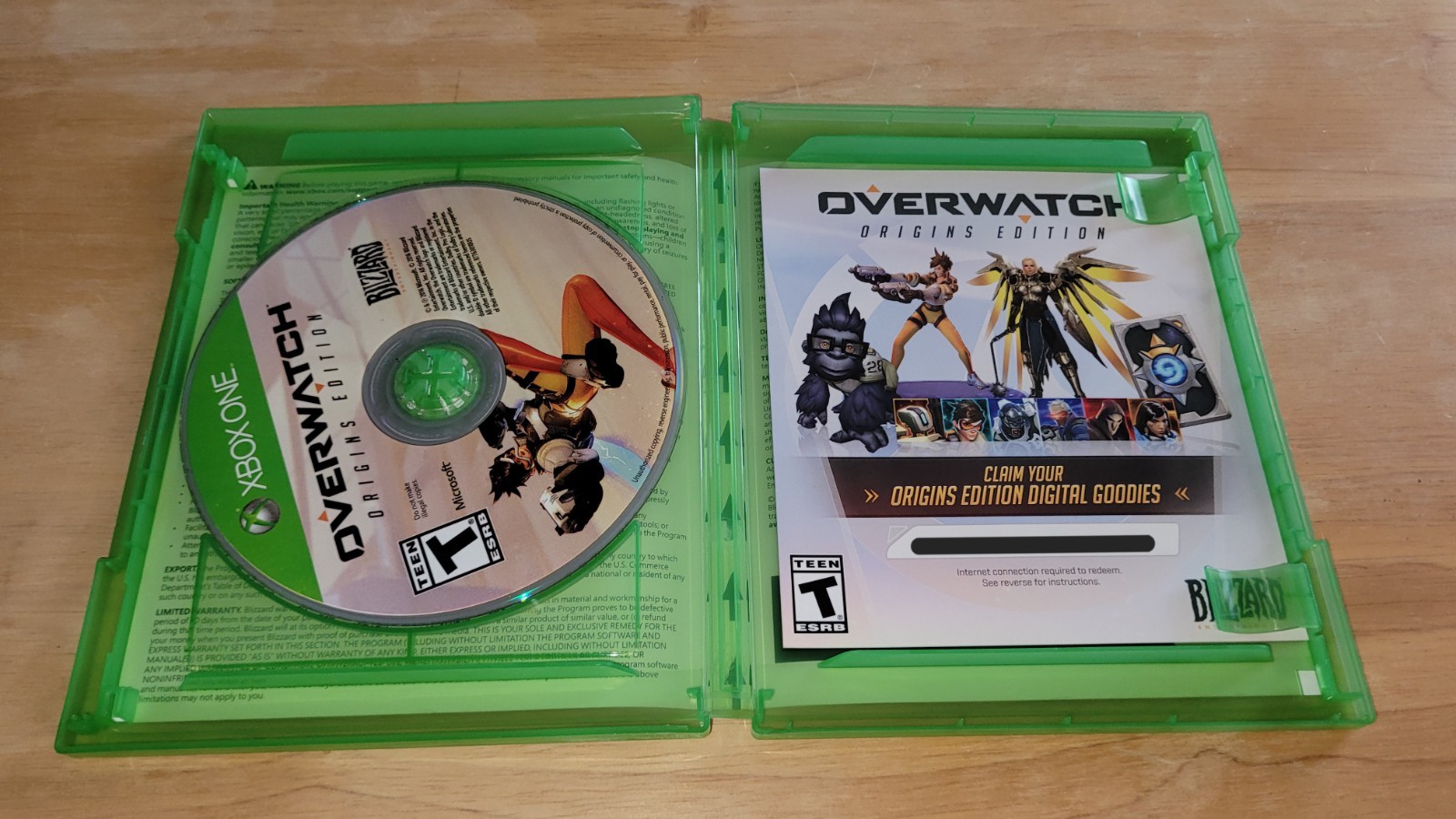 Overwatch: Origins Edition (Xbox One) with Unredeemed Digital Code