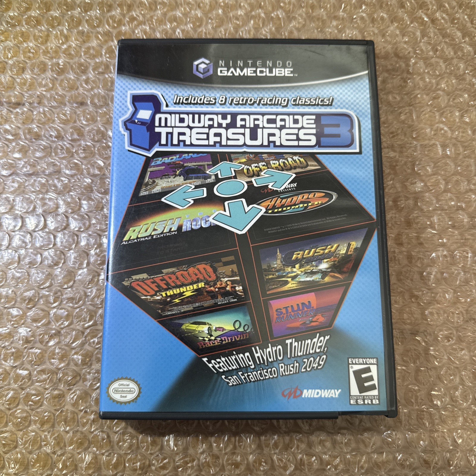 Midway Arcade Treasures 3 (Nintendo GameCube, 2005) Complete CIB Tested Working