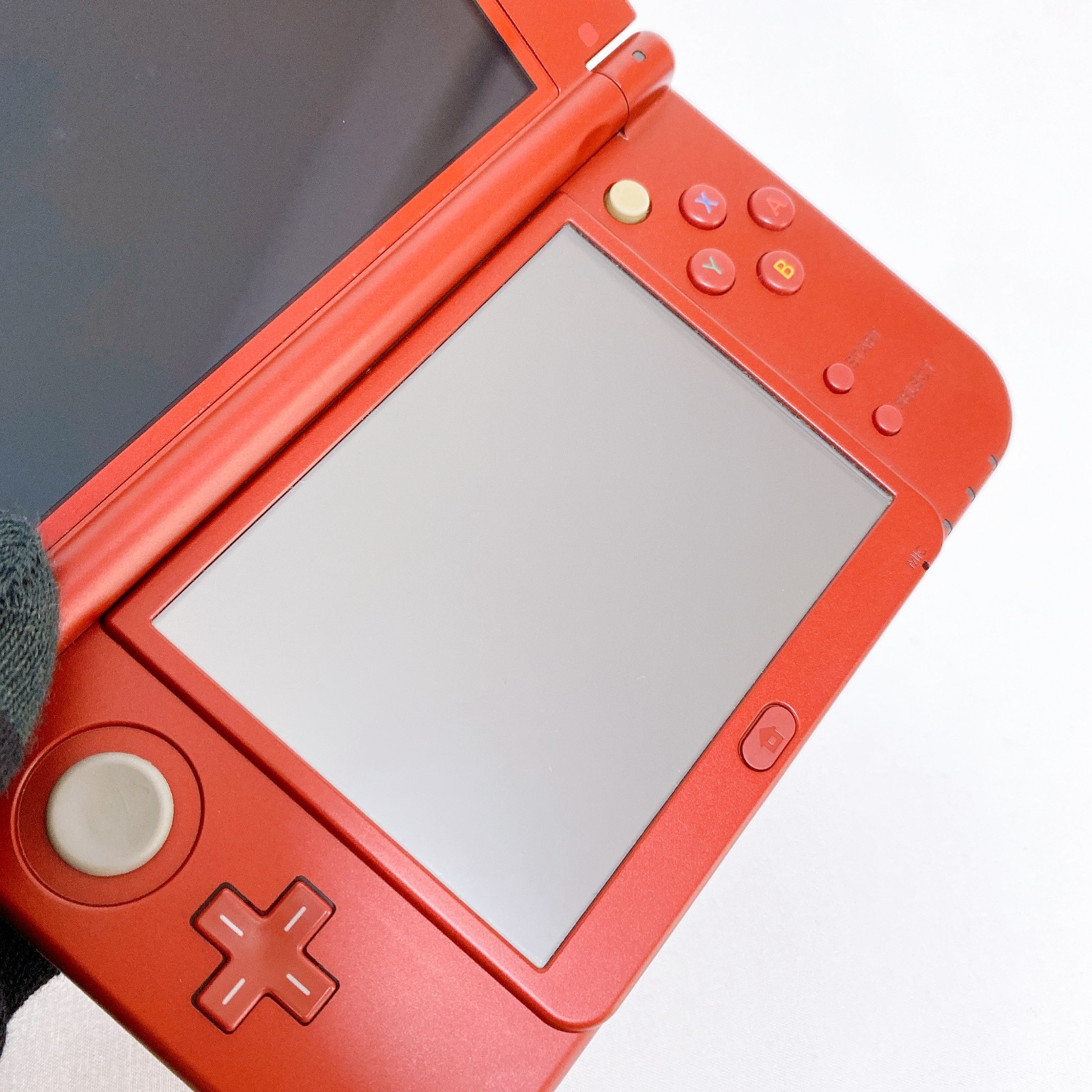【Dual IPS】New Nintendo 3DS LL XL Metallic Red Console Japan Tested Rank S Rare