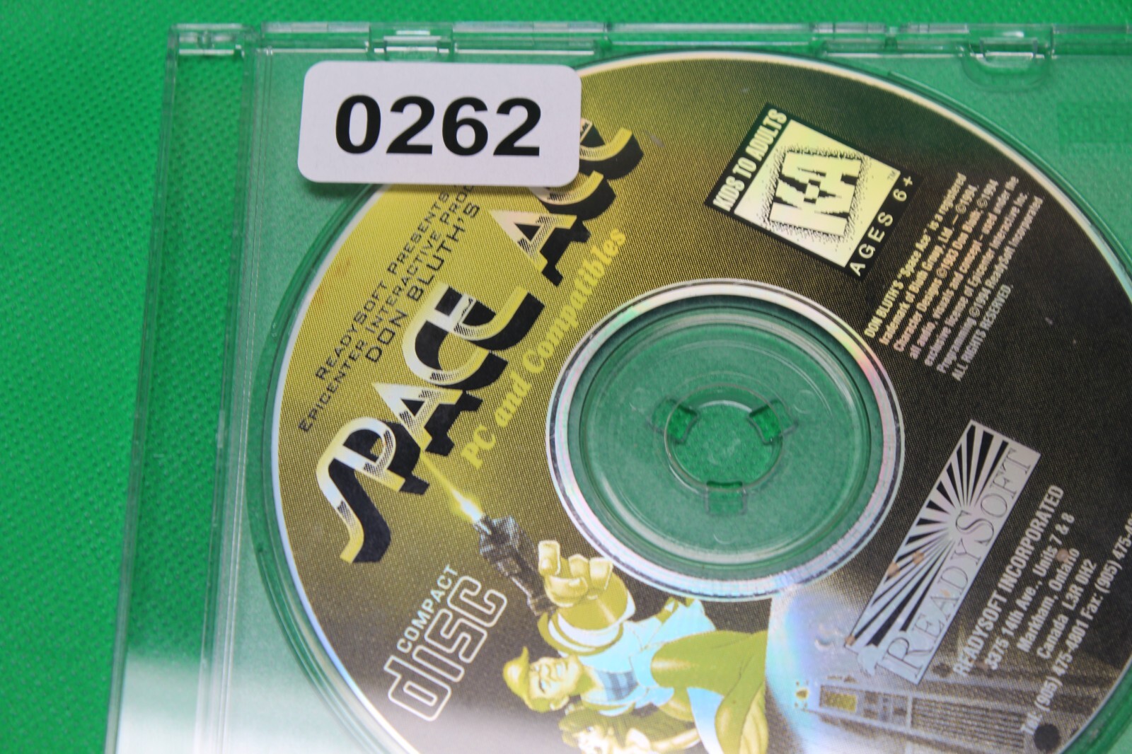 Don Bluth’s Space Ace PC CD-Rom 1994