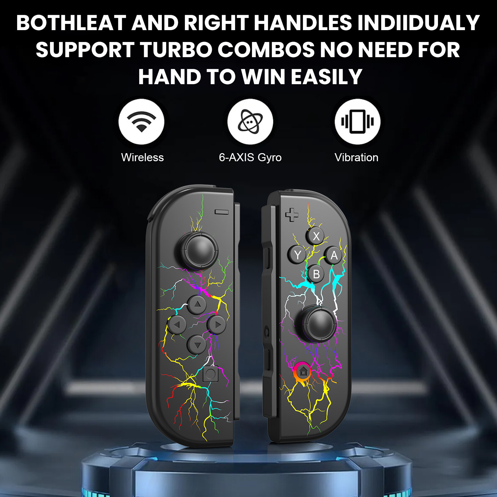 Pro Wireless Game Controller Gamepad Joystick Remote for Nintendo Switch / Lite