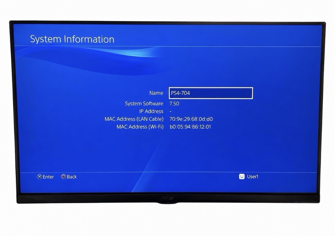 Sony PlayStation 4 PS4 CUH-1001A Black 500GB Home Console Wi-Fi HDMI 1080p