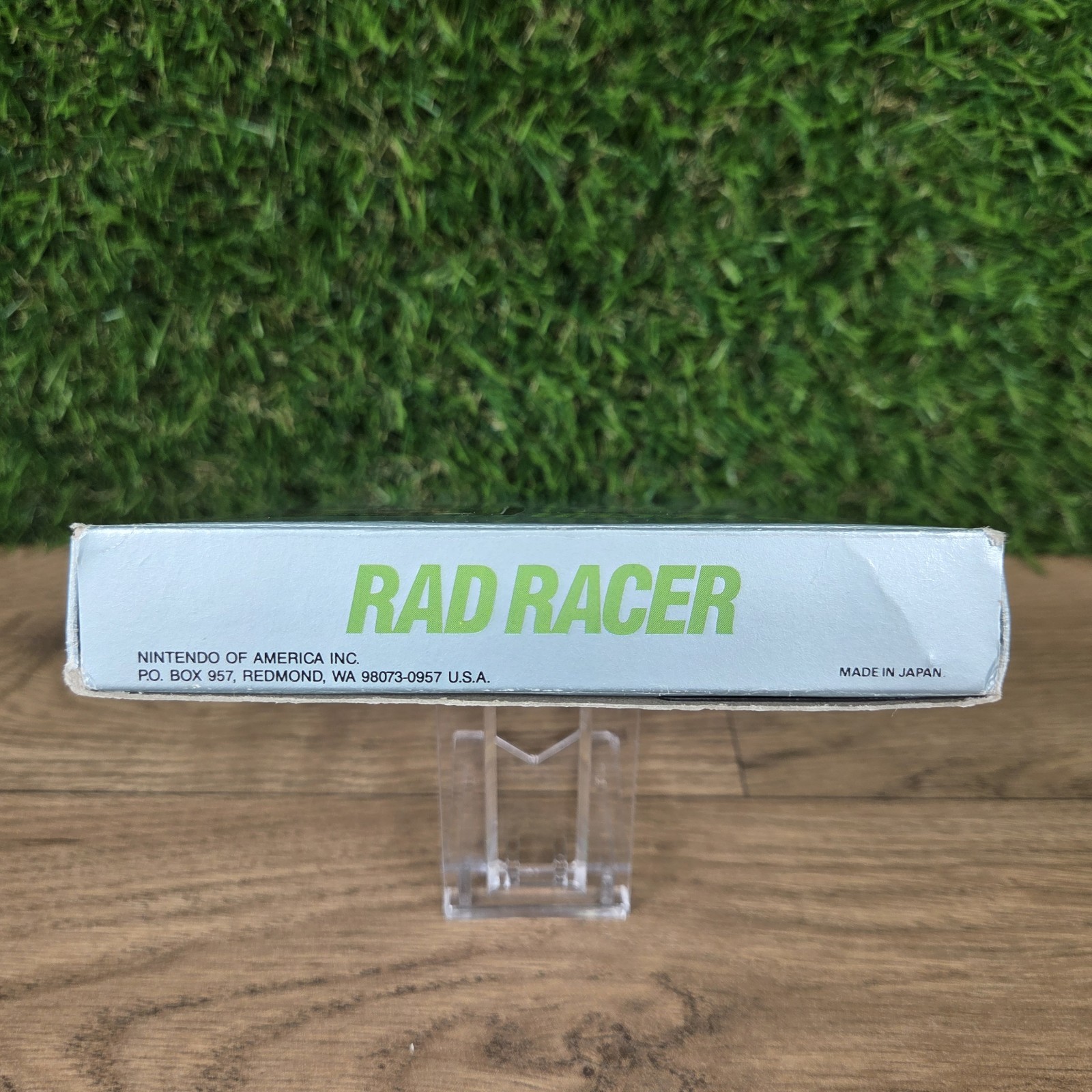 Rad Racer Nintendo Entertainment System NES Complete CIB No Glasses