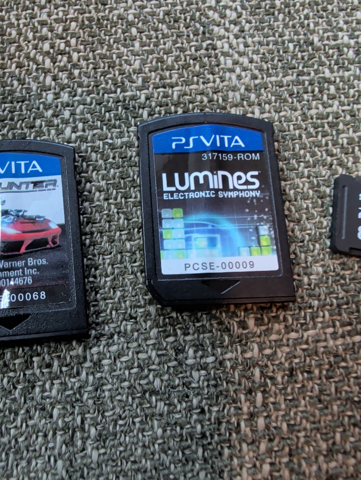 Psvita Games Spy Hunters And Lumines And Memory Card 8gb Not Tested