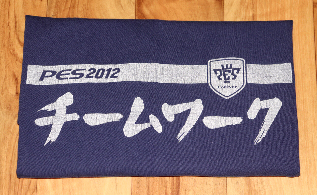 Pro Evolution Soccer 2012 PlayStation 2‎ Rare T-Shirt Size : L