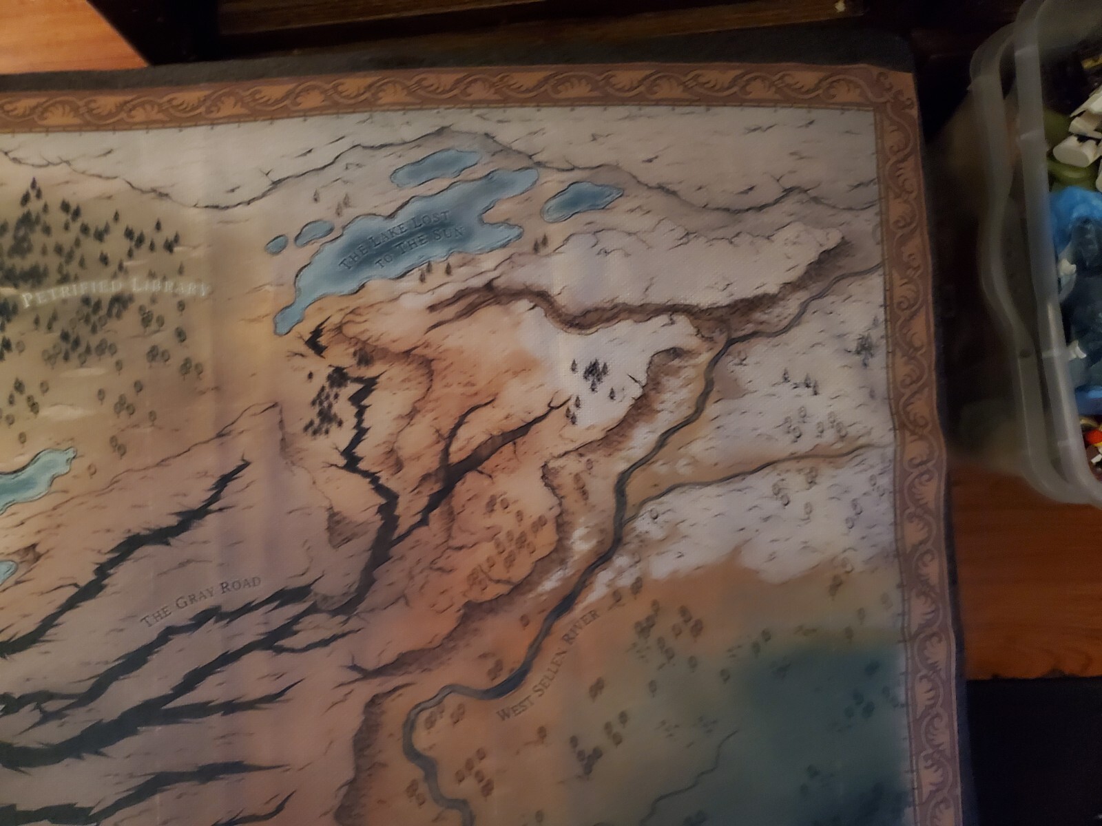 Pathfinder: Wrath of the Righteous Cloth Map of the Worldwound