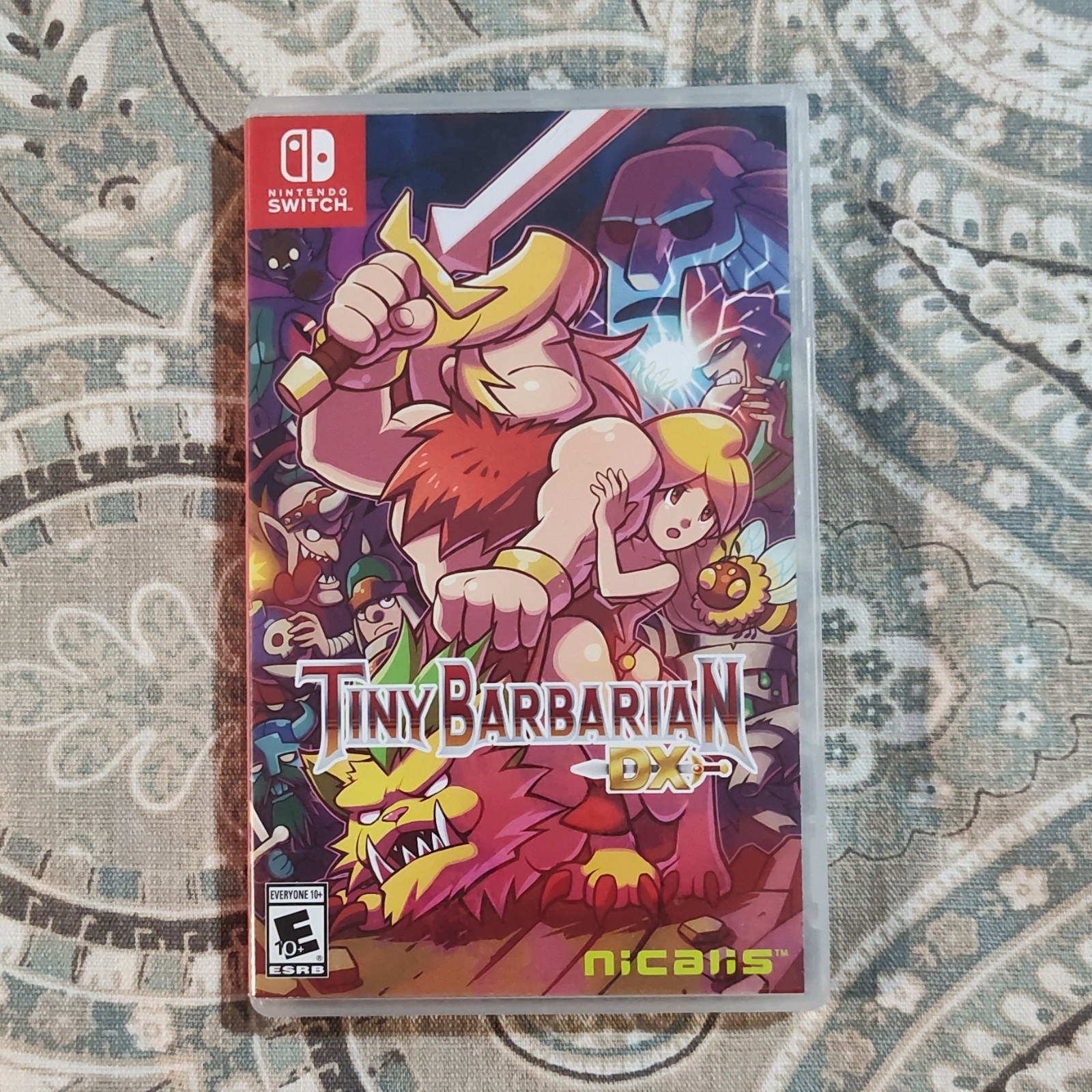 Nicalis Tiny Barbarian DX Nintendo Switch Platformer E10+ Everyone 10+