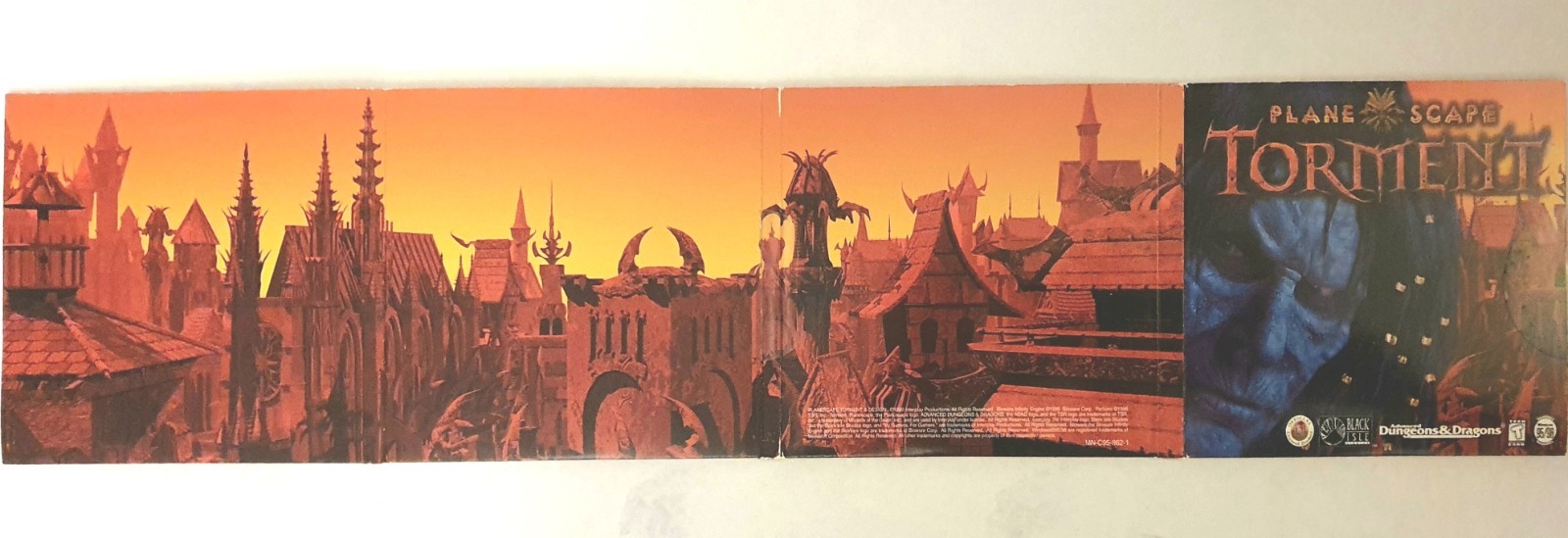 PlaneScape Torment CD pc, 1999 RPG of The Year, Big Box, Black Isle, collectable