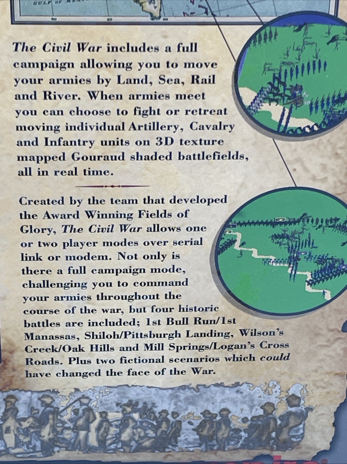 NEW The Civil War PC CD ROM Game By Empire Interactive 1995 WINDOWS VTG SEALED
