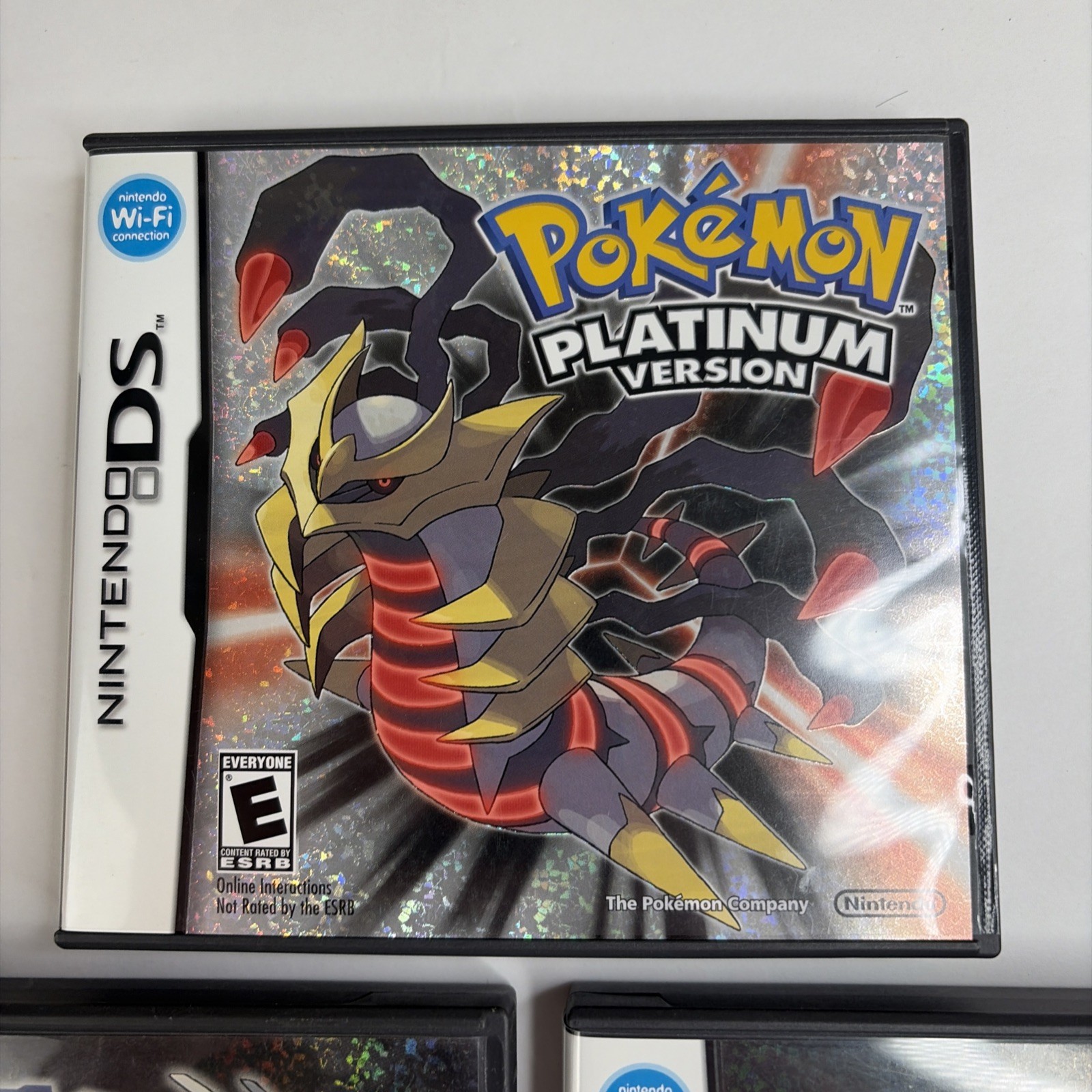 Pokemon DS Platinum Diamond Pearl Bundle W Original Box Authentic Tested