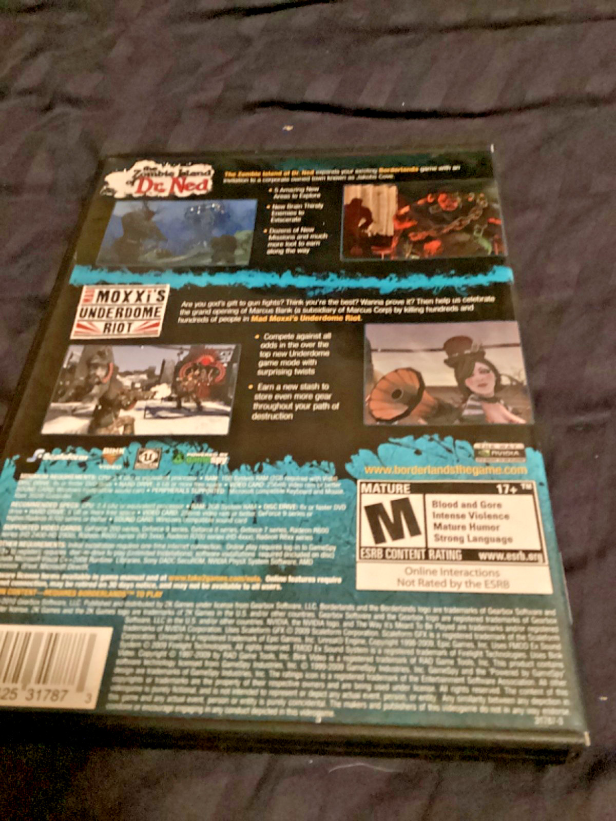 Borderlands Double Game Add-On Pack: The Zombie Island of Dr. Ned & Mad Moxxi’s