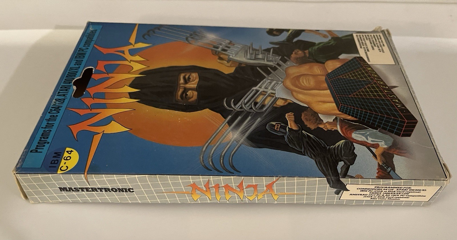 Commodore 64 Game NINJA by MasterTronic for Atari 400/800 / XL / XE / C64