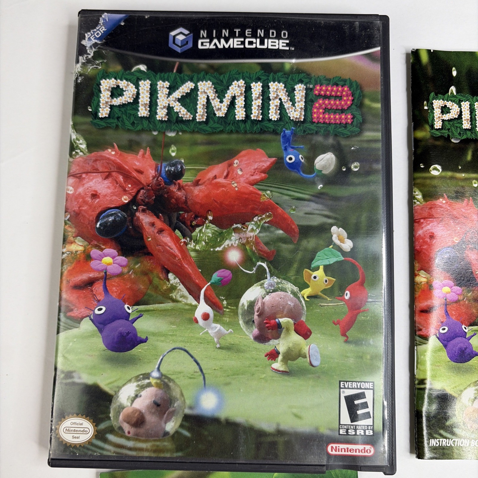 Pikmin 2 GameCube CIB NTSC-U/C Tested Black Label Complete Box Tested