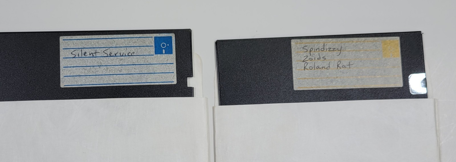 Commodore 64 Floppy Disks Games/Software Selling As Is for Blank Disk LOT Of 10