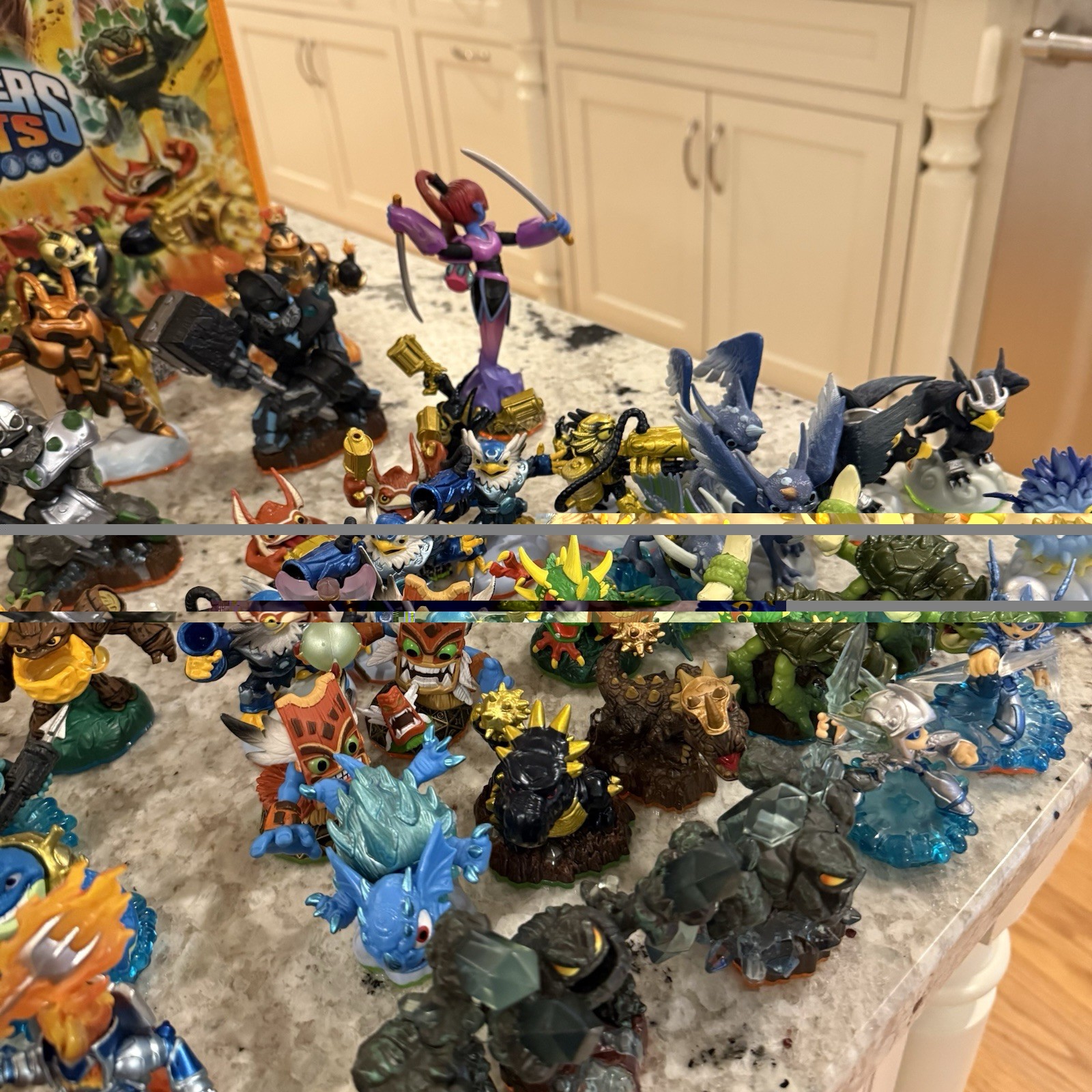 Large Skylanders Figure & Accessory Lot (Read Description) Giants Spyro Swap Etc