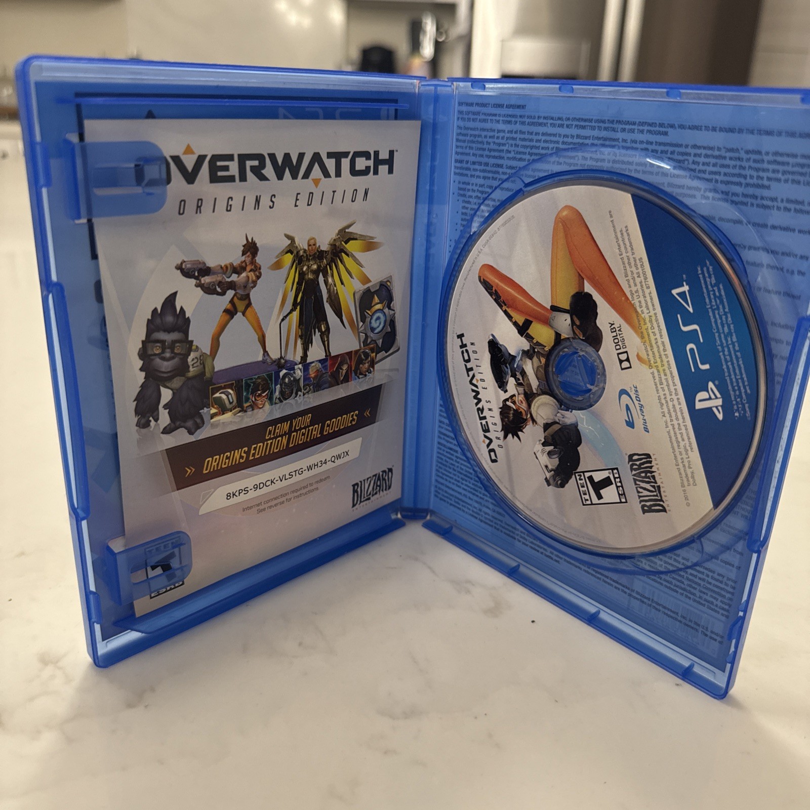 Blizzard Overwatch: Origins Edition PS4 Multiplayer Noire Widowmaker Skin