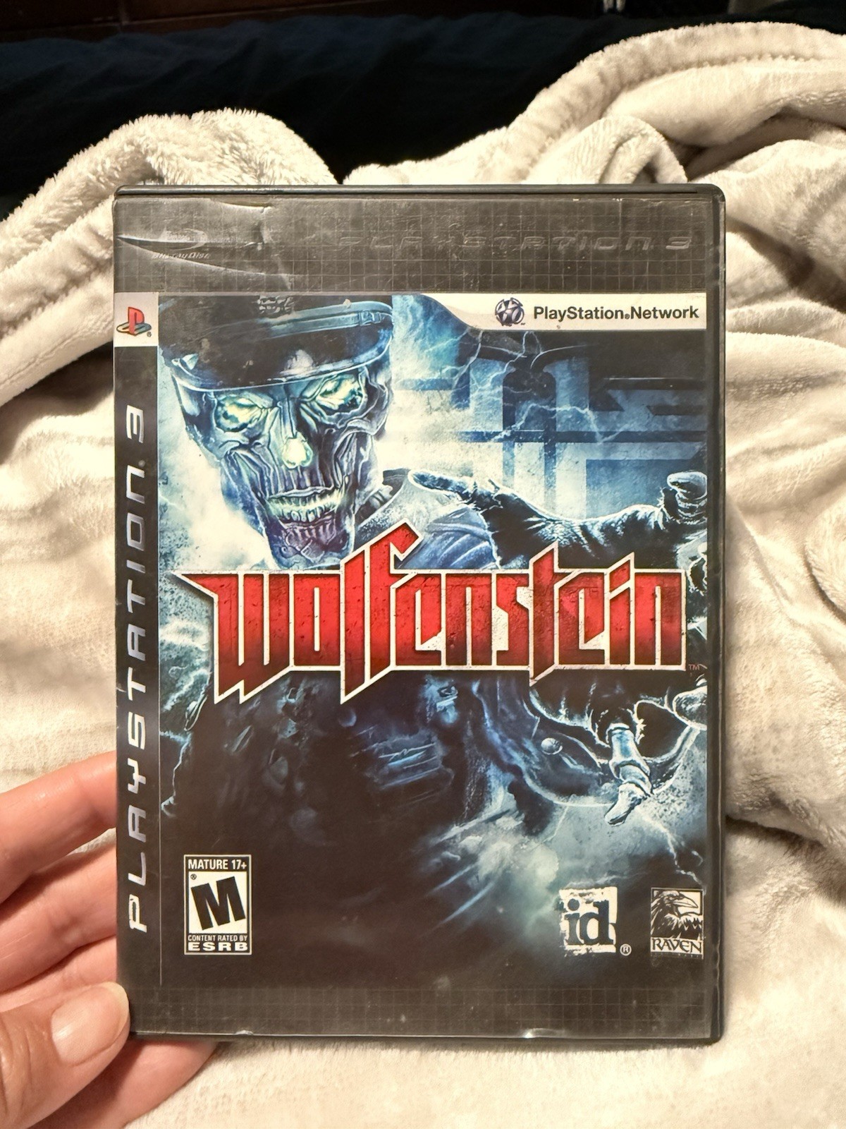 Wolfenstein PS3 game (Sony PlayStation 3, PS3, 2009) – Complete – Good – CIB