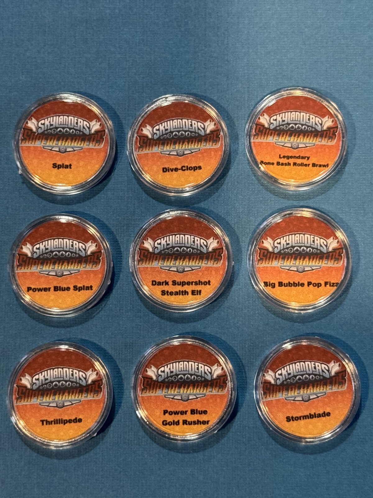 Skylanders NFC Coins Superchargers Characters / Vehicles / Trophy / Magic Items