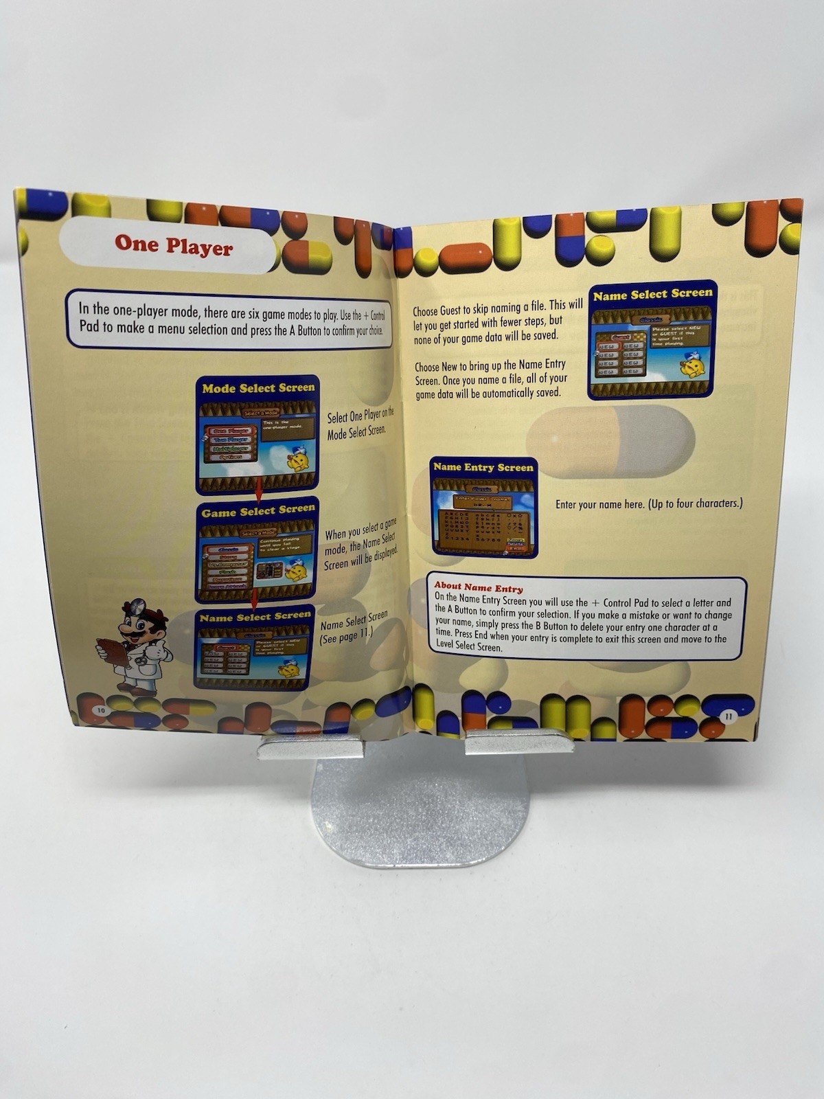 Dr. Mario 64 N64 Game Box Manual Complete Authentic Nintendo